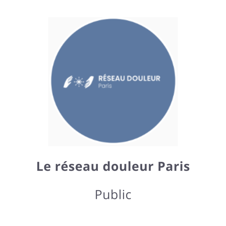 Lire la suite à propos de l’article Réseau Douleur Paris